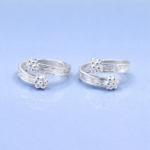 Pure Silver Grace Toe Ring