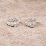 Shine Finish Pure Silver Toe Ring