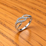Pure Silver Power Statement Ring