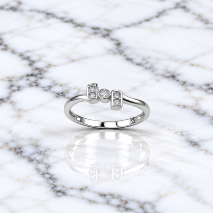 Pure Silver Imperial Eagle Signet Ring