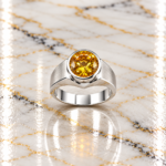 Classic Pure Silver Men’s Ring