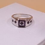 Majestic Violet Crest 925 Silver Ring