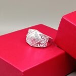 Modern Fine Silver Men’s Band