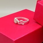 Stylish Fine Silver LOVE Band for Men