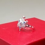 Premium Fine Silver Turtle Ring for Men