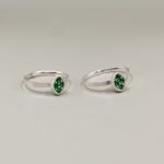 Pure Silver Engraved Toe Ring