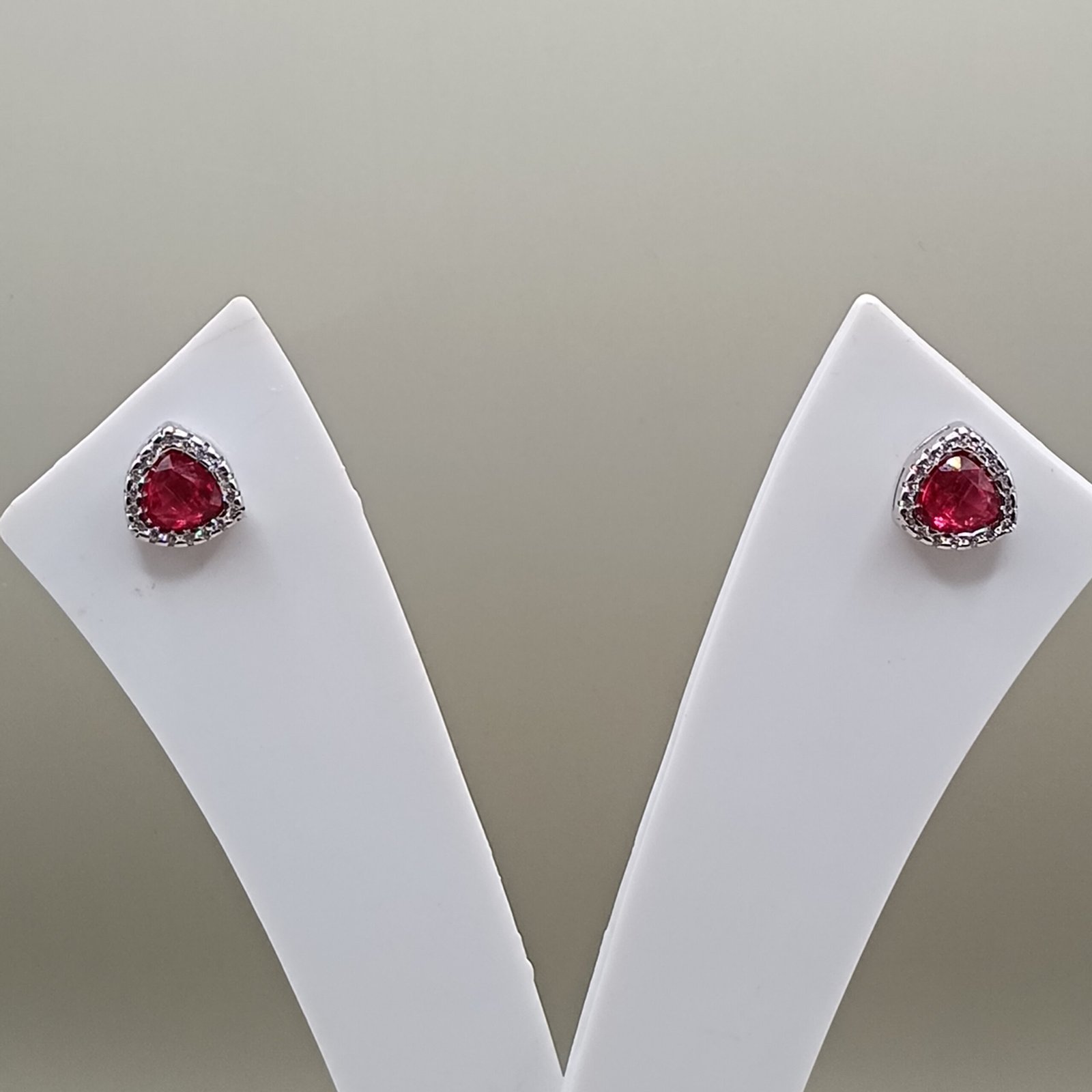 IMG_20251219_182454 925 Sterling Silver Crimson Sparkle Earrings