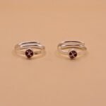 Elegant Pure Silver Toe Ring for Everyday Wear