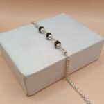 Pure Silver Men’s Rakshak Bracelet with Evil Eye & Rudraksh