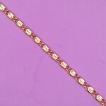 Gold Polish Silver Bracelet – Classic Luxury Finish