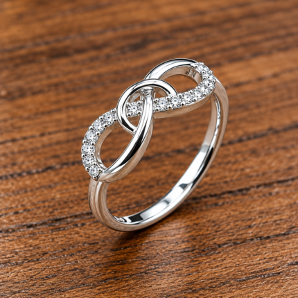 Infinity 925 Silver Ring
