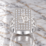 Sacred Om Engraved Pure Silver Ring for Men