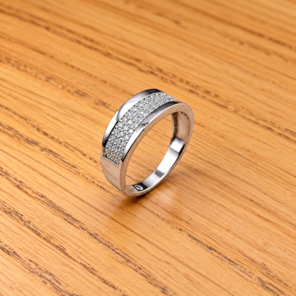 Minimal Design Pure Silver Ring