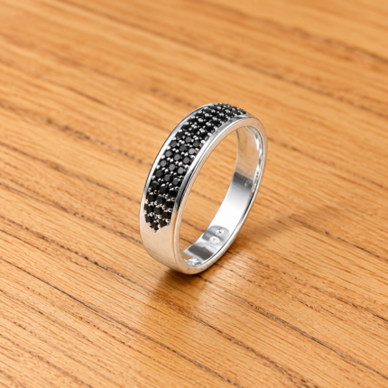Pure Silver Royal Ring