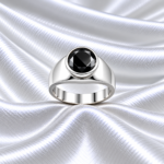 Classic Pure Silver Men’s Ring