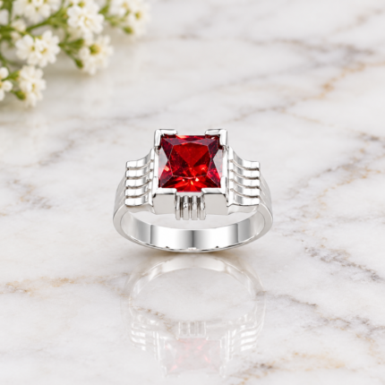 Classic Fine Silver Men’s Ring