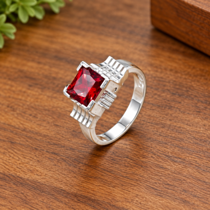 Classic Fine Silver Men’s Ring