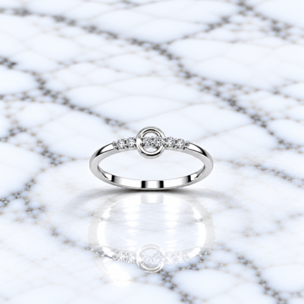 Pure Silver Premium Style Ring