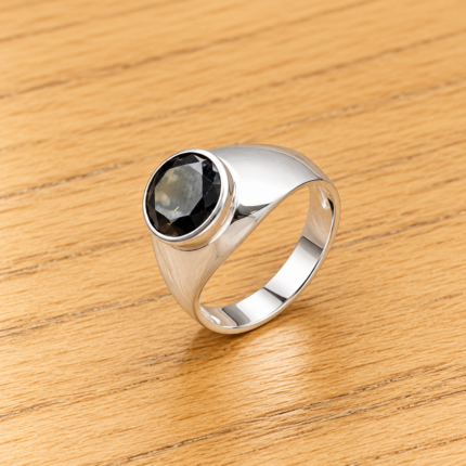 Classic Pure Silver Men’s Ring
