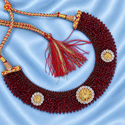 Gold polished 925 silver chatai set for daily and festive wear.