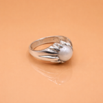 925 Sterling Silver South Sea Pearl Ring – Elegant Handcrafted Design(On Order)