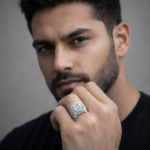 Personalized 925 Silver Initial Ring – Handmade Jewelry