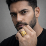 Personalized 925 Silver Initial Ring – Handmade Jewelry
