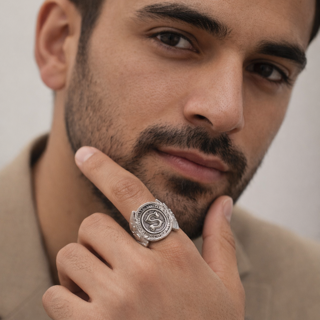 ChatGPT Image Jan 16, 2026, 08_23_09 PM 925 Silver Handmade Alphabet Ring – Personalized Initial Jewelry