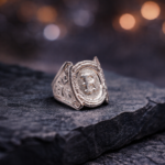 Classic 925 Sterling Silver Alphabet Ring – Handmade
