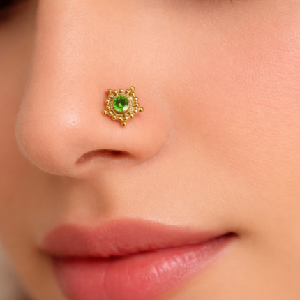 Classic 925 Silver Nose Pin – Minimal Everyday Elegance
