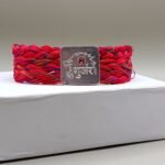 925 Silver Gujjar Moli Bracelet | Red Kalava Sacred Thread with Silver Name Plate | Spiritual & Traditional Wear