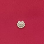 925 Sterling Silver Traditional Leaf Motif Nose Pin