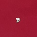 925 Sterling Silver Heart Design Nose Pin | Minimal & Elegant Silver Nose Stud