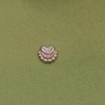 925 Sterling Silver Traditional Leaf Motif Nose Pin