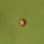 Elegant 925 Silver 24K Gold Classic Nose Pin