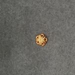 Elegant 925 Silver 24K Gold Classic Nose Pin