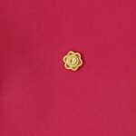 925 Sterling Silver 24K Gold Floral Spiral Nose Pin