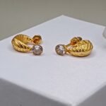 Silver Gents Murkiya Earring – Classic & Stylish Golden Traditional Appeal With Push Lock