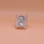 Personalized 925 Silver Initial Ring – Handmade Jewelry