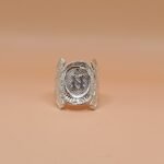 Handmade 925 Silver Alphabet Ring – Adjustable Fit
