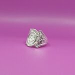925 Silver Handmade Alphabet Ring – Personalized Initial Jewelry