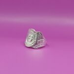 925 Silver Initial Ring – Artisan Handmade Jewelry