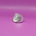 Classic 925 Sterling Silver Alphabet Ring – Handmade