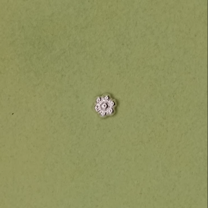 925 Sterling Silver Floral Nose Pin