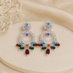 Modern 925 Silver Stud Earrings