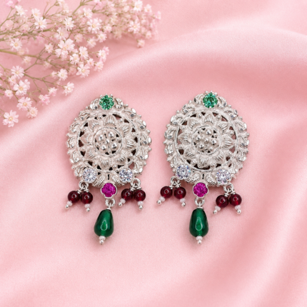 925 Silver Handmade Trendy Earrings
