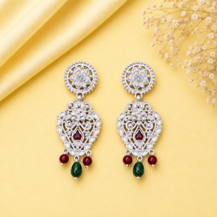 Traditional Touch 925 Silver Earrings