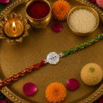 Pure Silver Evil Eye Protection Rakhi