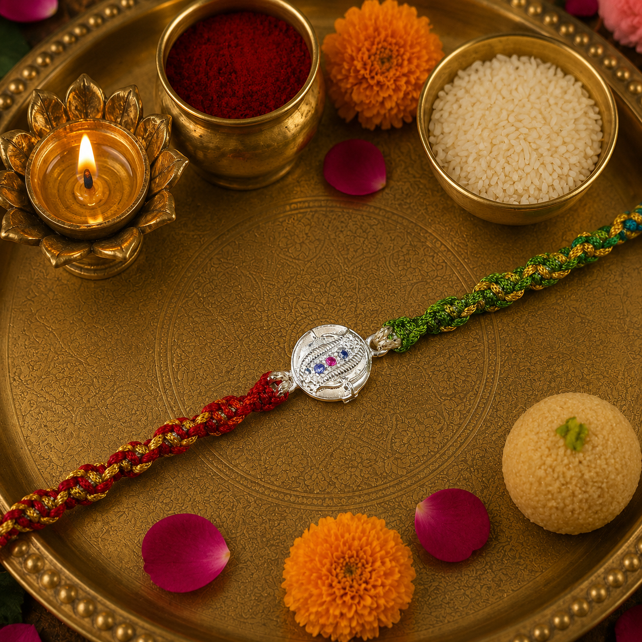 ChatGPT Image Jul 21, 2026, 11_35_34 AM Pure Silver Evil Eye Protection Rakhi