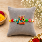 Kids Pure Silver Motu Patlu Rakhi